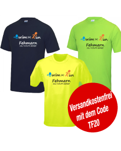 Swim & Run Fehmarn 2020 Funktionsshirt in 3 Farben