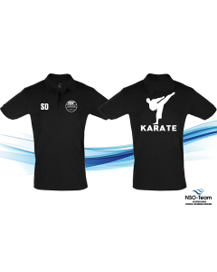 TSV Lentföhrden Karate Polo Shirt inkl. Vereinslogo und Karate