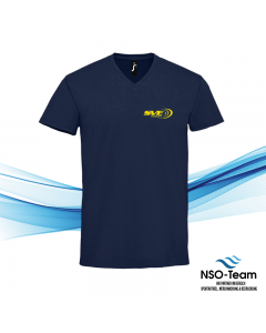 SV Eidelstedt T-shirt V-Ausschnitt french navy ( dunkel blau)