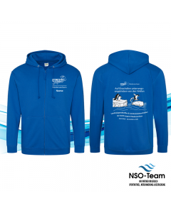 Veranstaltungs- Kapuzensweatjacke (Zoodie) DLRG Landesjugendtreffen Niedersachsen 2026