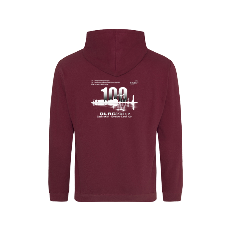 Veranstaltungs Kapuzensweatjacke (Zoodie) DLRG Landesjugendtreffen S-H Kiel 2026