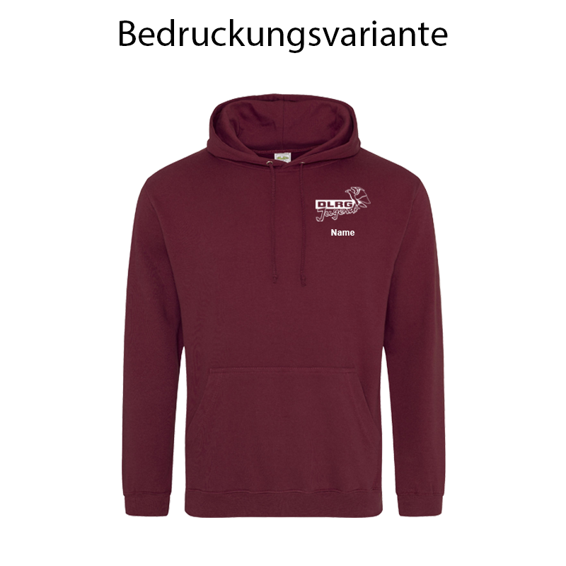 Veranstaltungs Kapuzensweatjacke (Zoodie) DLRG Landesjugendtreffen S-H Kiel 2026 – Bild 2