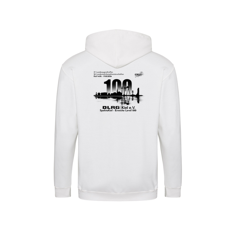 Veranstaltungs Kapuzensweatjacke (Zoodie) DLRG Landesjugendtreffen S-H Kiel 2026 – Bild 4