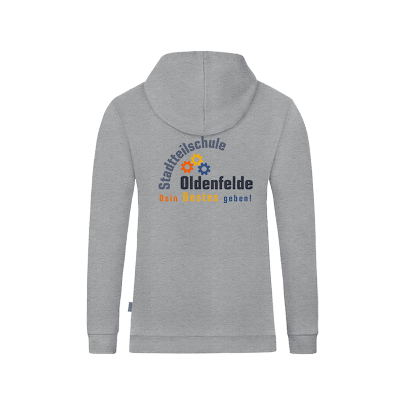 Stadtteilschule Oldenfelde Kapuzensweatjacke/Zoodie Jako – Bild 4