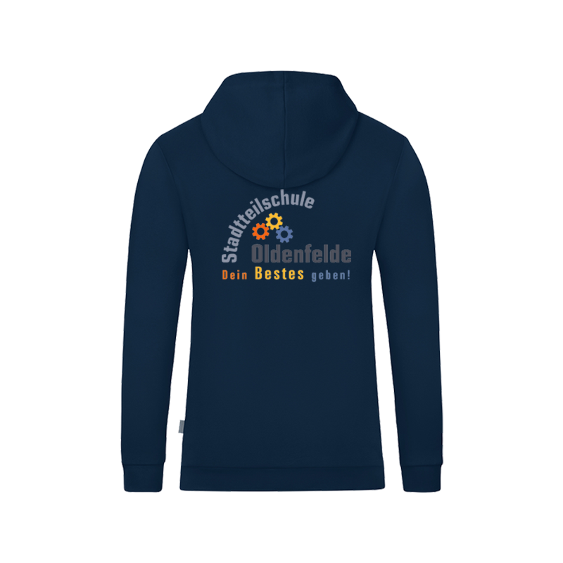 Stadtteilschule Oldenfelde Kapuzensweatjacke/Zoodie Jako – Bild 2