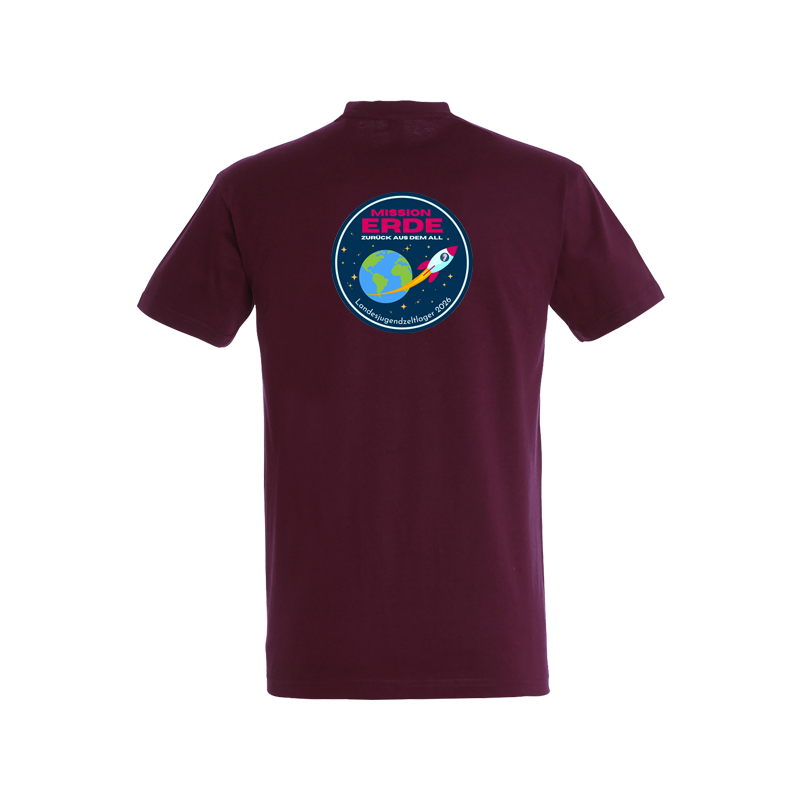 Veranstaltungs T-Shirt DLRG Landesjugendzeltlager Hessen 2026 – Bild 2