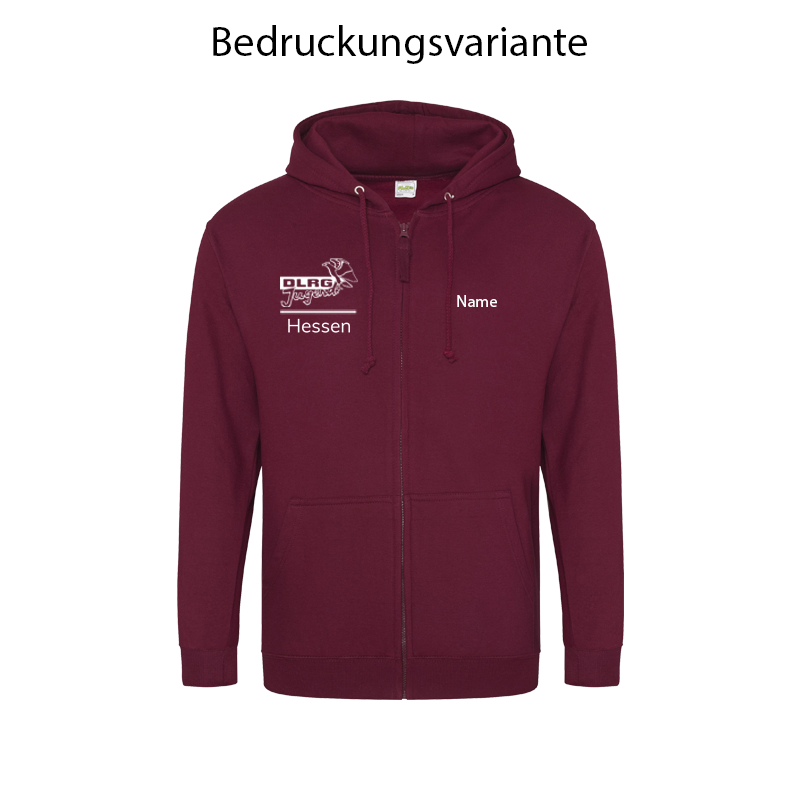 Veranstaltungs Kapuzensweatjacke (Zoodie) DLRG Landesjugendzeltlager Hessen 2026 – Bild 8