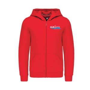 Zoodie/Kapuzensweatjacke Elbkinder inkl. Logo