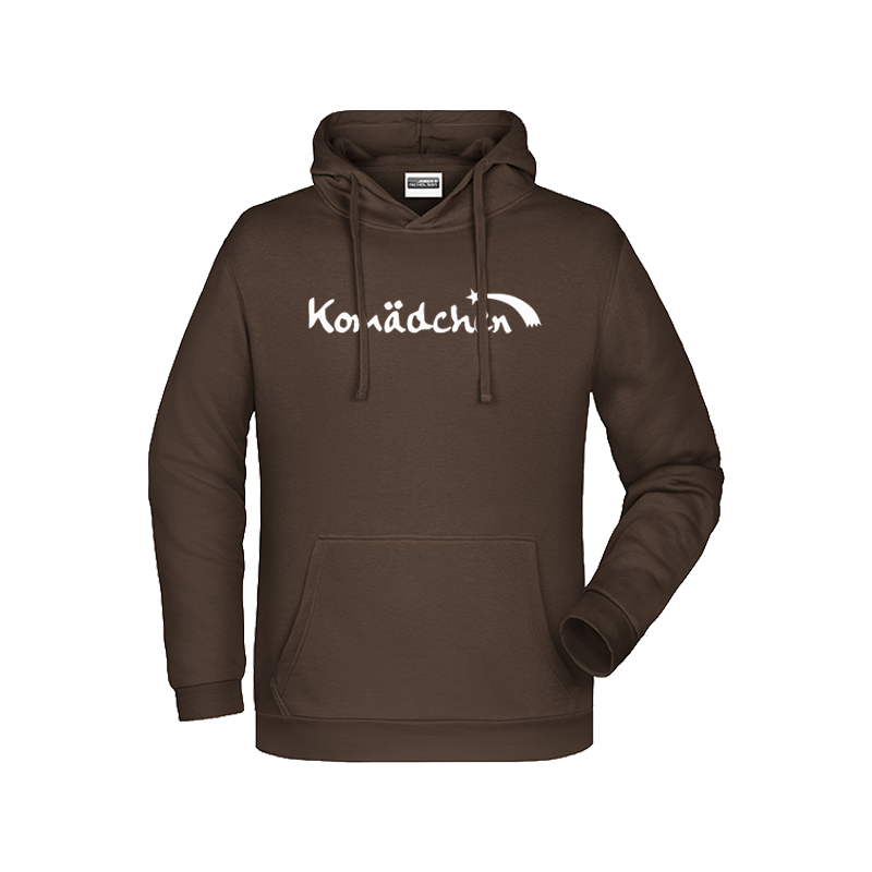 Komädchen Hoodie in braun