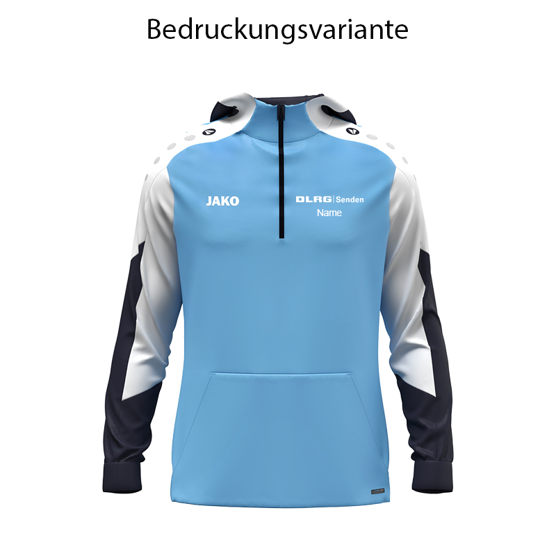 DLRG Senden Jako Half Zip Hoodie Dynamic – Bild 2