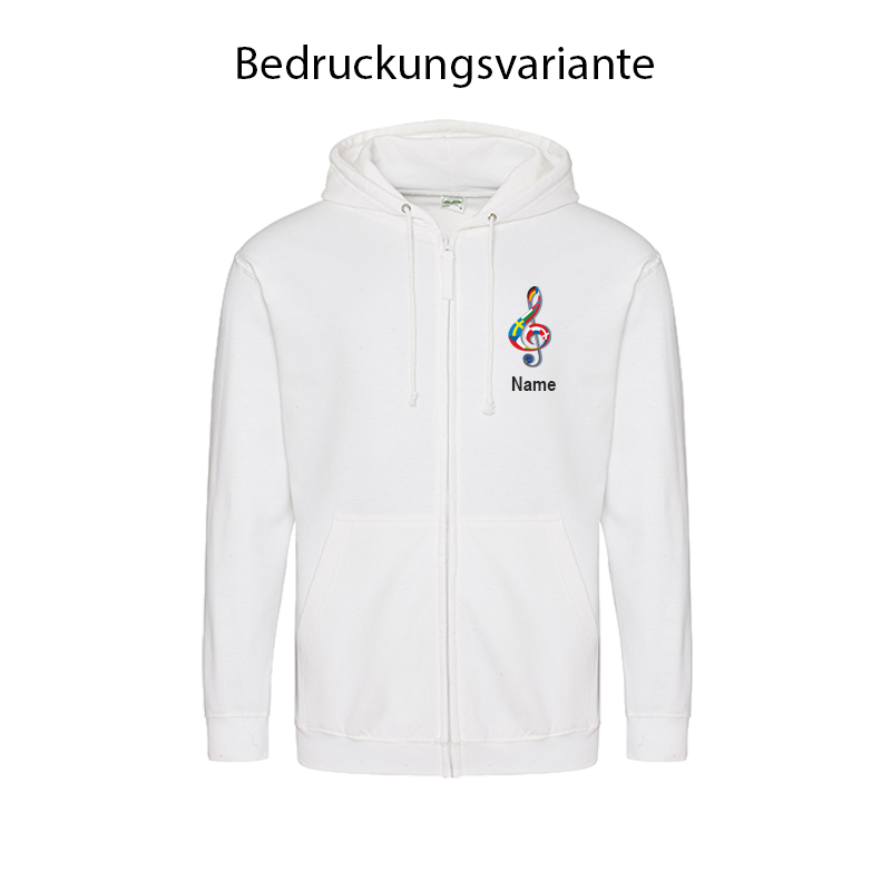 Kapuzensweatjacke Internationales Musikfest Bad Bramstedt 2026 – Bild 3