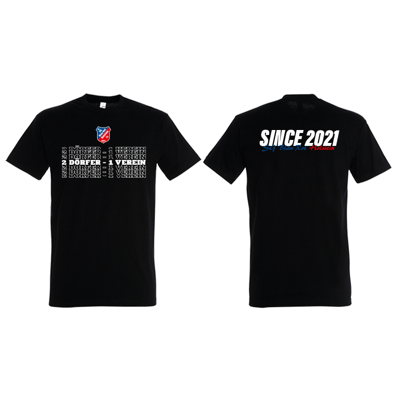 T-Shirt SG Blau-Rot Holstein