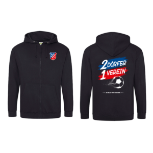 Kapuzensweatjacke/Zoodie SG Blau-Rot-Holstein
